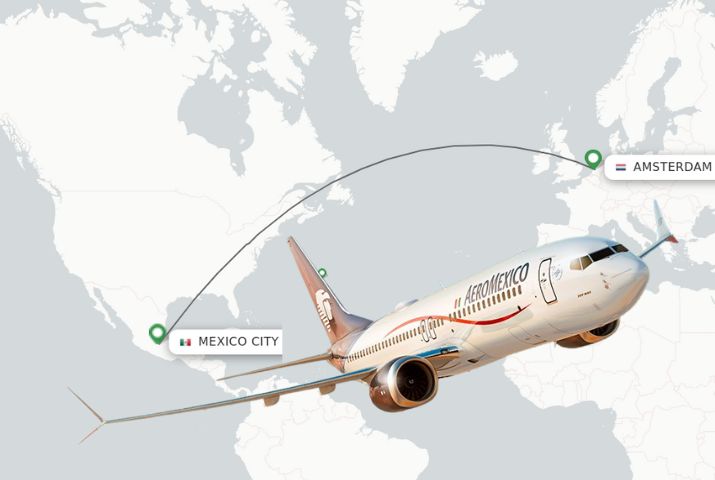 ¿Cómo Reservar un Vuelo de Aeroméxico desde la Ciudad de México a Ámsterdam?